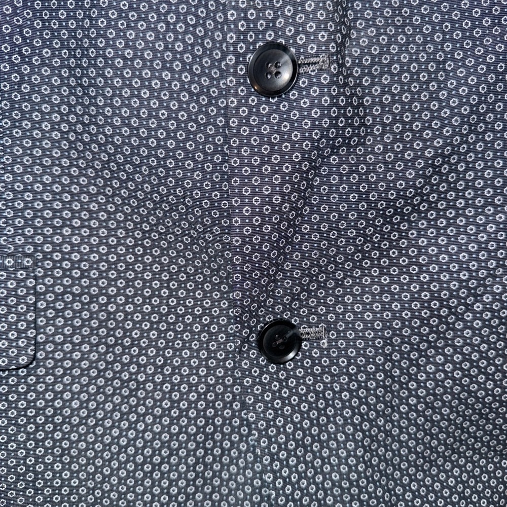 Stylish Gray Patterned Blazer For Men - image 2